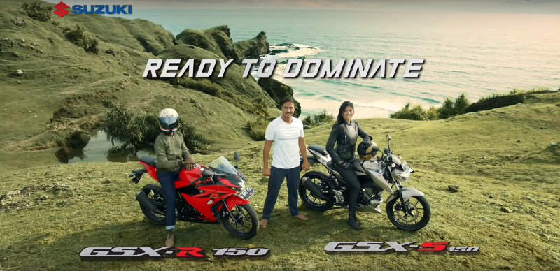 Suzuki “nhá hàng” hai xe GSX-R150 và GSX-S150